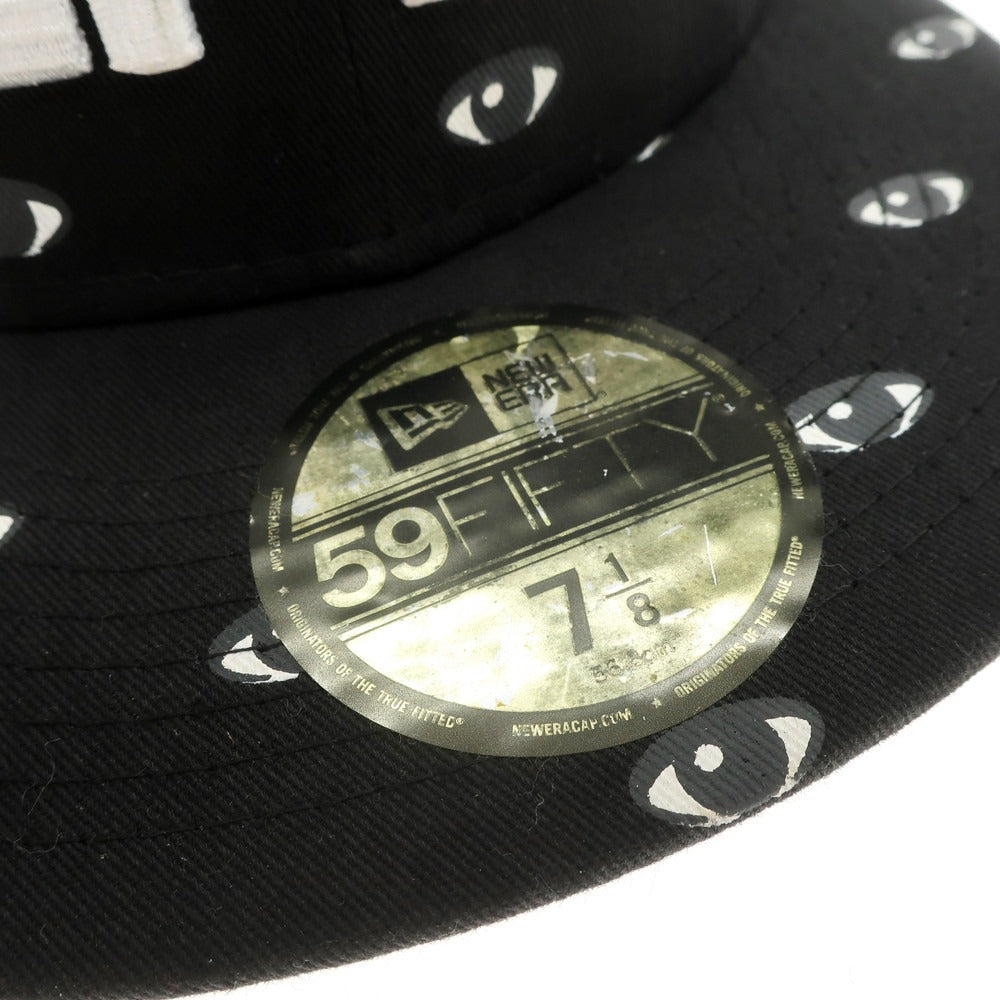 [Used] KENZO x NEW ERA Cotton Cap Black x White [7.125] [Condition Rank C] [Men&