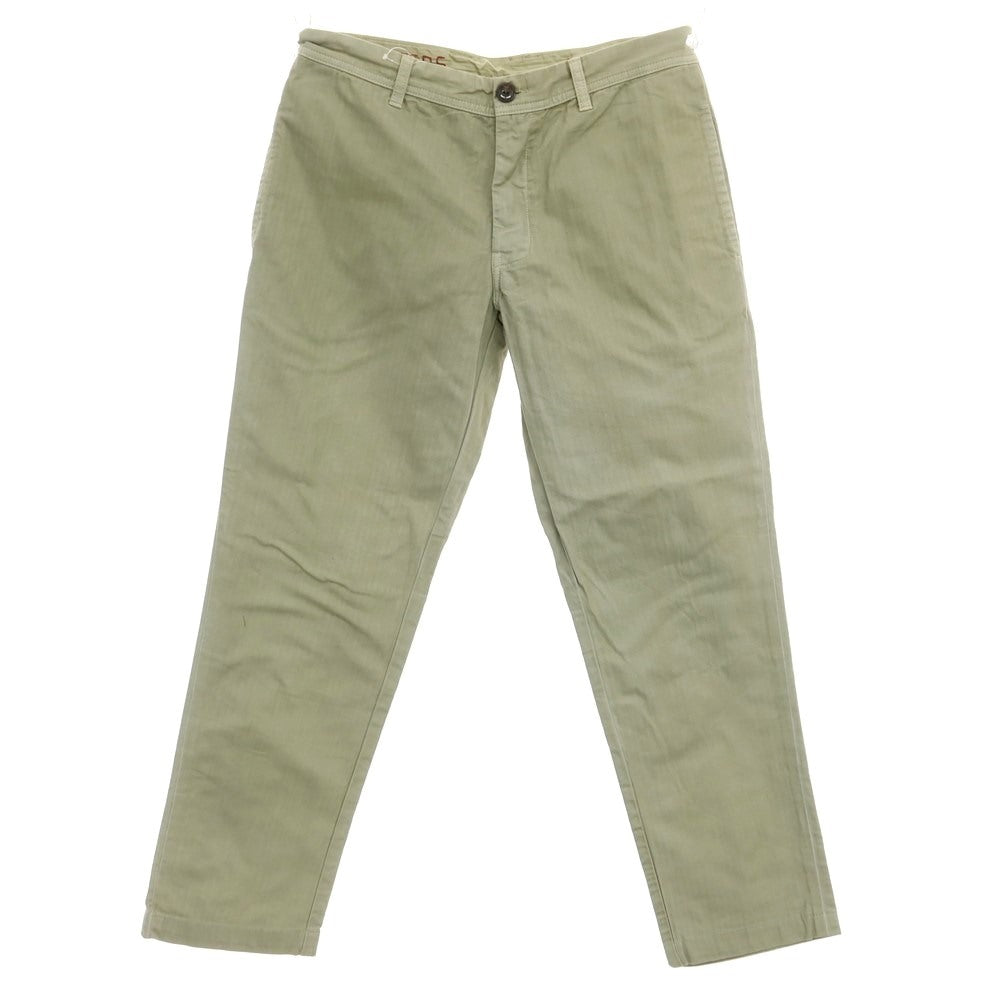 [Used] Reds Cotton Chino Pants Olive [Size 33] [GRN] [S/S] [Condition Rank C] [Men&