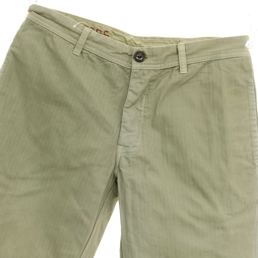 [Used] Reds Cotton Chino Pants Olive [Size 33] [GRN] [S/S] [Condition Rank C] [Men&