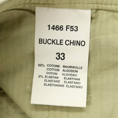 [Used] Reds Cotton Chino Pants Olive [Size 33] [GRN] [S/S] [Condition Rank C] [Men&