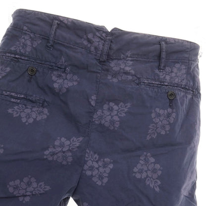 [Used] Hartford Cotton Botanical Pattern Shorts Navy [Size 44] [NVY] [S/S] [Condition Rank C] [Men&