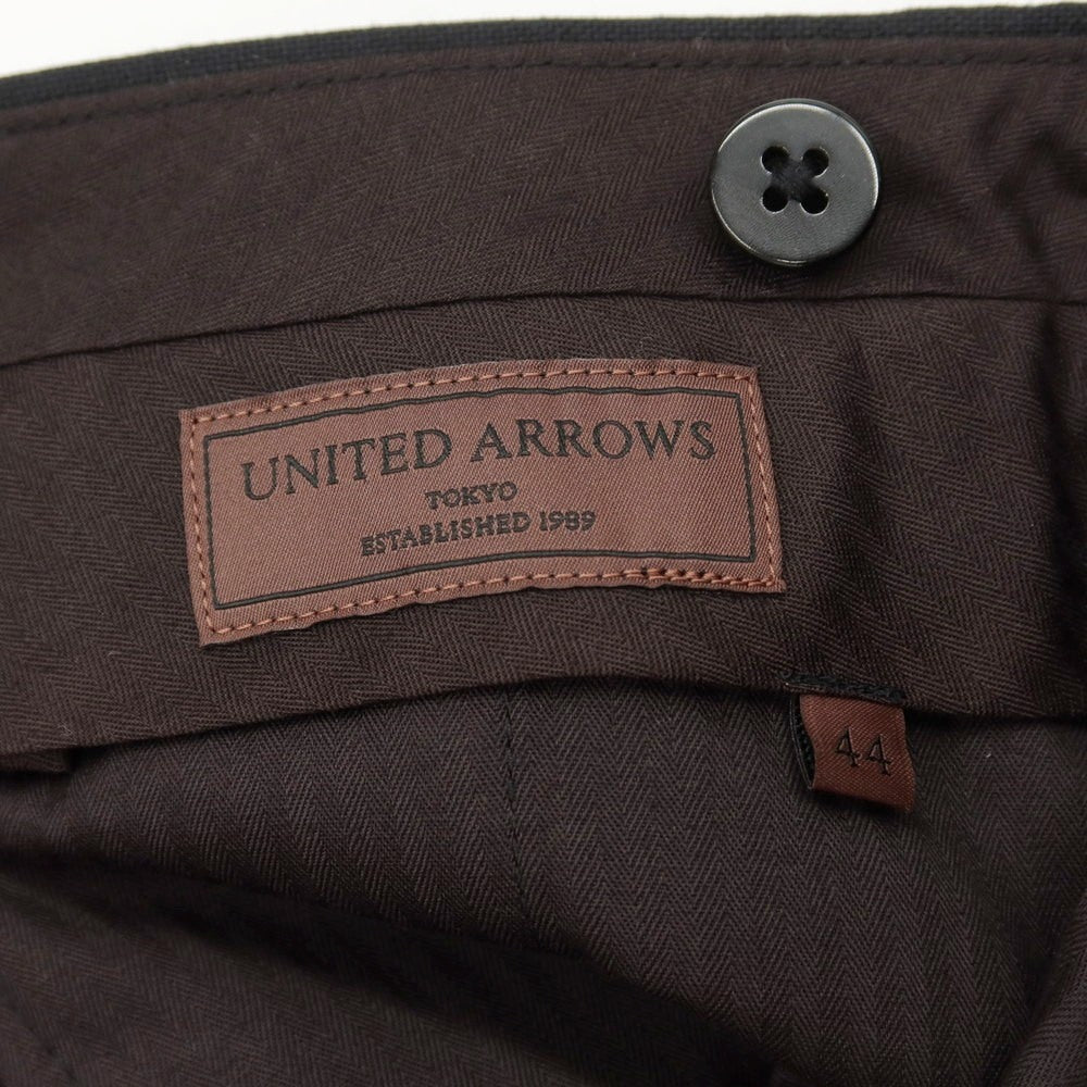 [Used] UNITED ARROWS Wool Dress Slacks Pants Black [Size 44] [BLK] [S/S] [Condition Rank A] [Men&