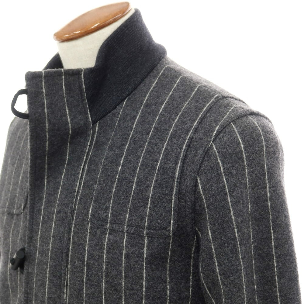 【中古】ジーゼニア Z Zegna ウール ストライプ スイングトップ グレー【 M 】【 状態ランクB 】【 メンズ 】