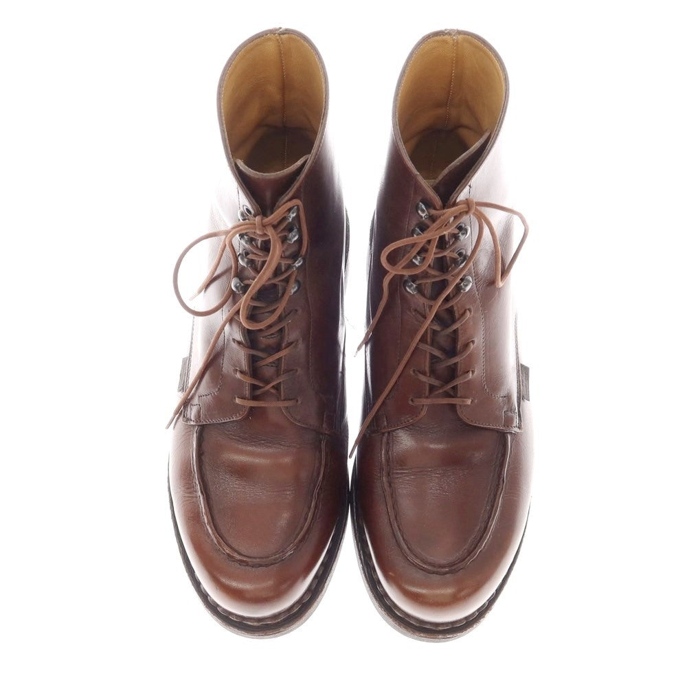 [Used] Paraboot BEAULIEU U-tip lace-up boots, brown [6] [Condition rank B] [Men&