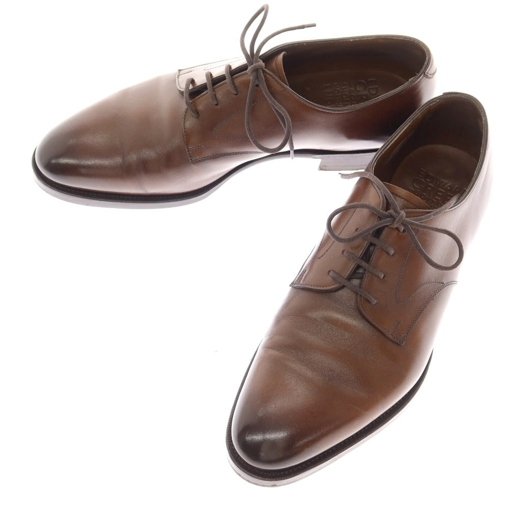 [Used] Edward Green Plain Toe Dress Shoes Brown [6E] [Condition Rank B] [Men&