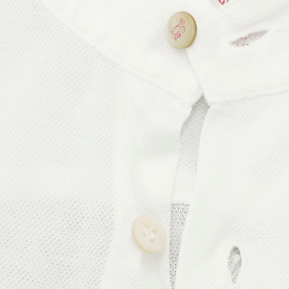 【中古】カタリザーノ CATARISANO コットン 半袖ホリゾンタルカラーシャツ ホワイト【 S 】【 状態ランクB 】【 メンズ 】