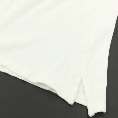 [Used] THE GIGI pile cotton short sleeve skipper polo shirt white [XS] [Condition rank B] [Men&