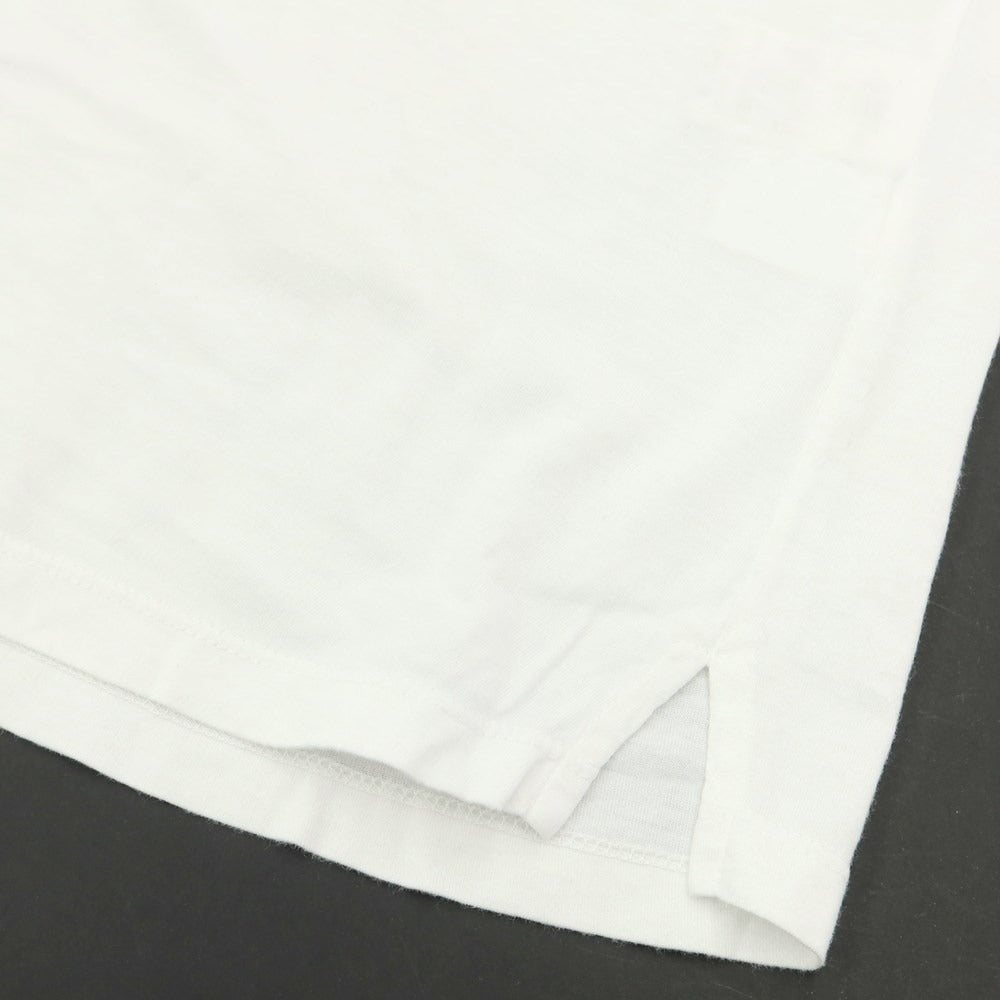 [Used] Girelli Bruni Henry Neck Short Sleeve T-Shirt White [44] [Condition Rank B] [Men&