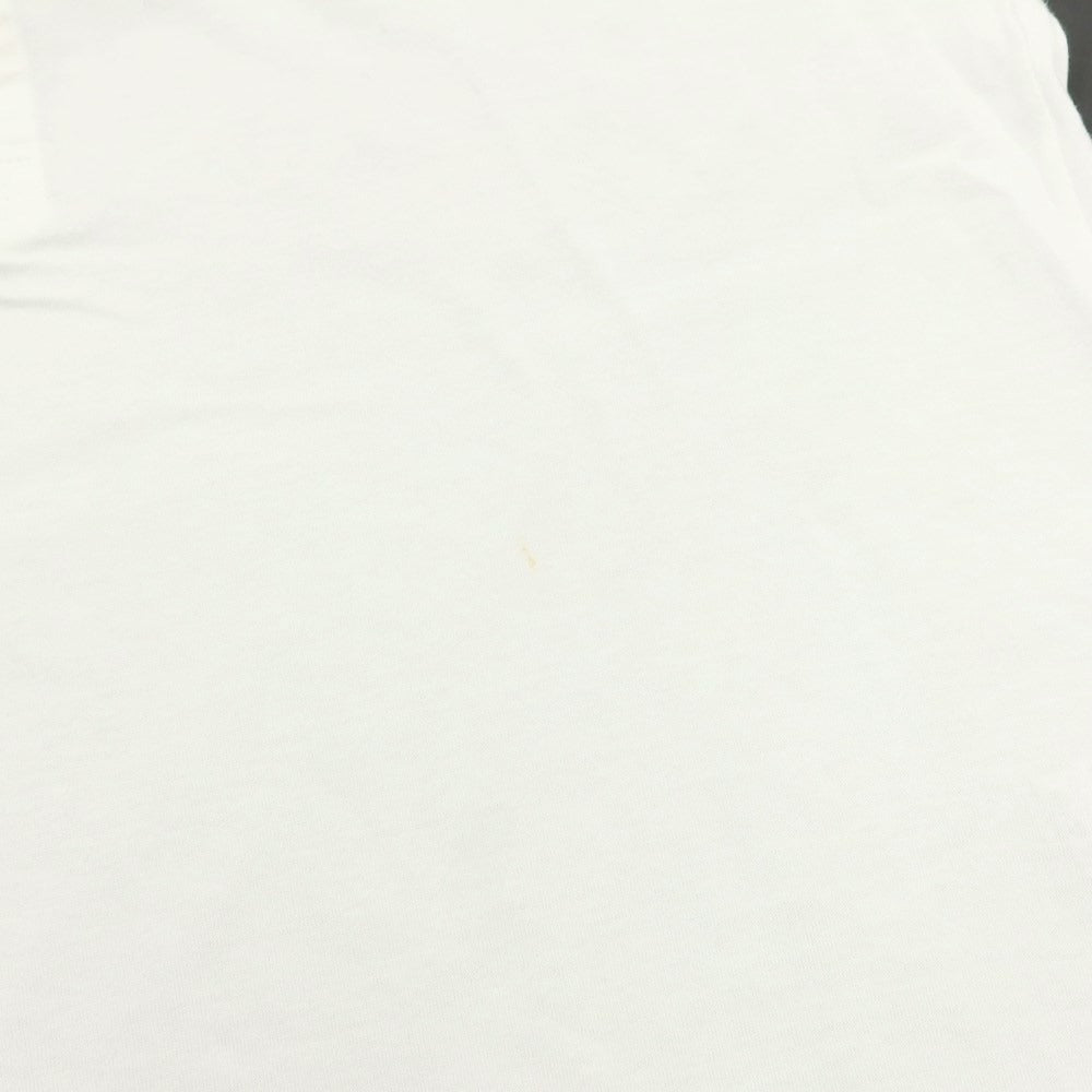 [Used] Girelli Bruni Henry Neck Short Sleeve T-Shirt White [44] [Condition Rank B] [Men&