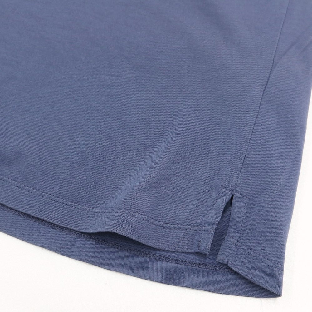 [Used] Girelli Bruni Cotton Crew Neck Short Sleeve T-Shirt Purple Blue [44] [Condition Rank D] [Men&