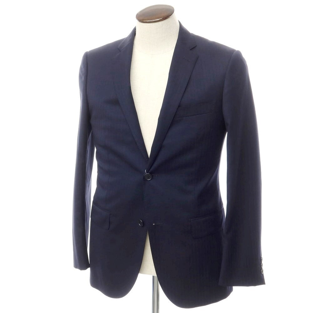 [Used] Green Label Relaxing Wool Silk Tailored Jacket Navy [48] [Condition Rank B] [Men&