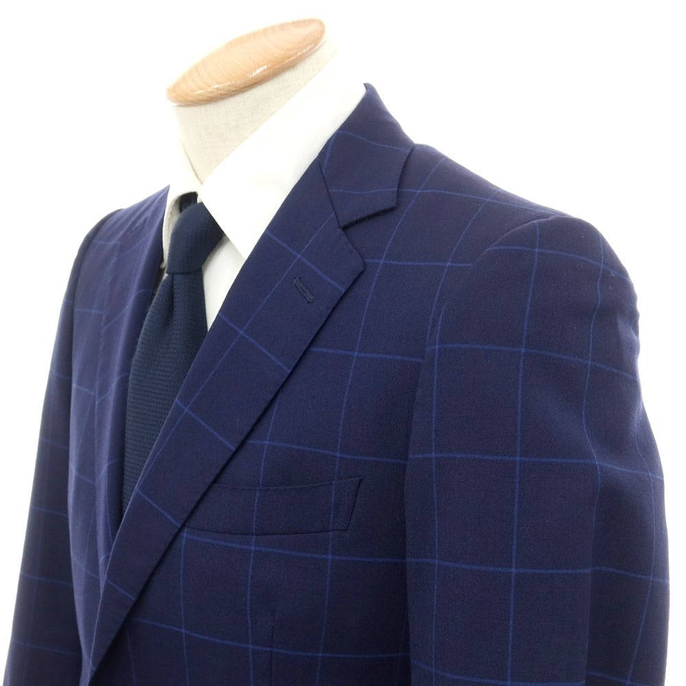 [Used] Azabu tailor wool set-up 2-button suit navy x blue [size 40/79] [NVY] [S/S] [Condition rank B] ​​[Men&