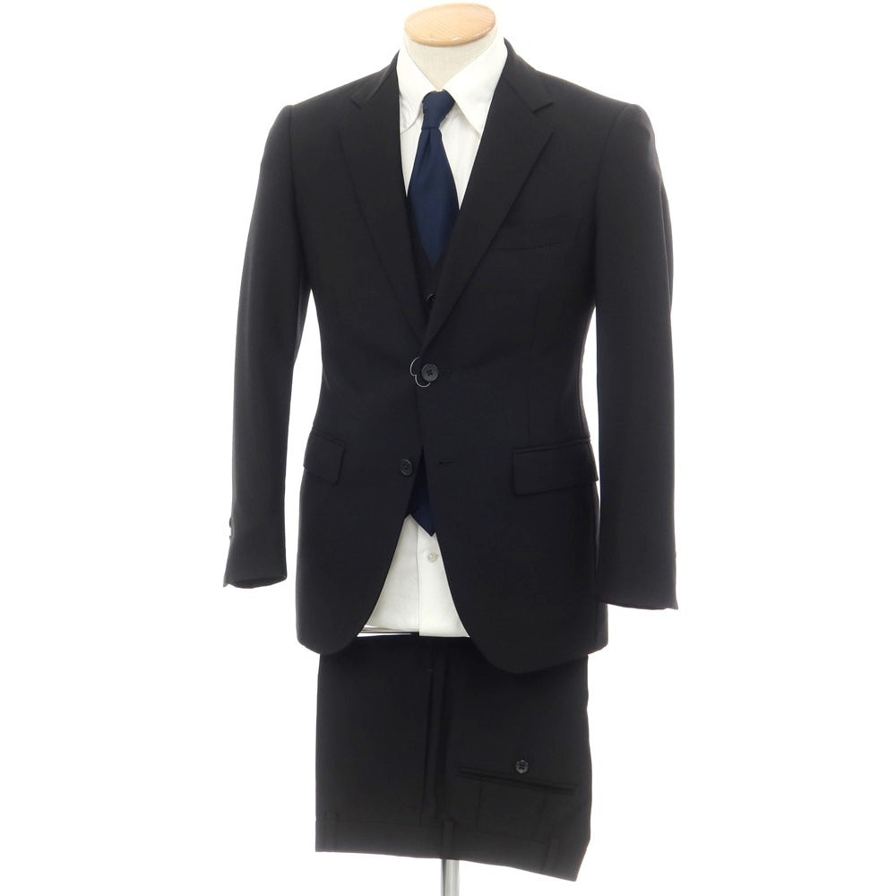 【中古】アザブテーラー azabu tailor ウール スリーピース 2つボタンスーツ ブラック【 40/79 】【 状態ランクB 】【 メンズ 】
[DPD]