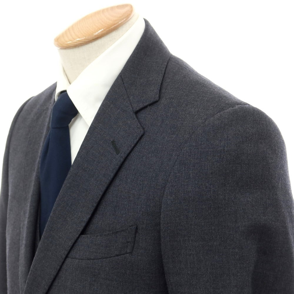 【中古】アザブテーラー azabu tailor ウール スリーピース 2つボタンスーツ グレー【 40/79 】【 状態ランクB 】【 メンズ 】