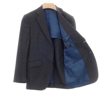 【中古】アザブテーラー azabu tailor ウール スリーピース 2つボタンスーツ グレー【 40/79 】【 状態ランクB 】【 メンズ 】