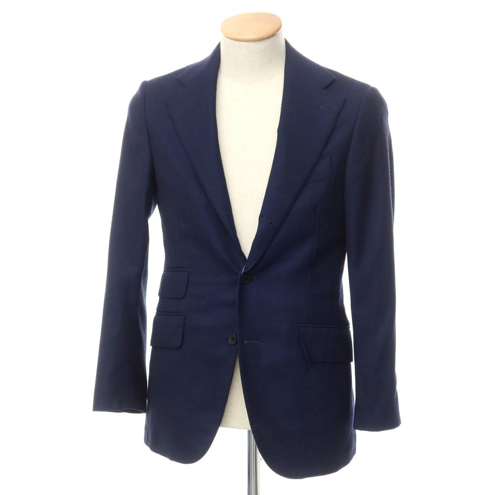 [Used] Belvest Wool 3B Tailored Jacket Navy [44] [Condition Rank C] [Men&