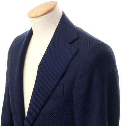 [Used] Belvest Wool 3B Tailored Jacket Navy [44] [Condition Rank C] [Men&