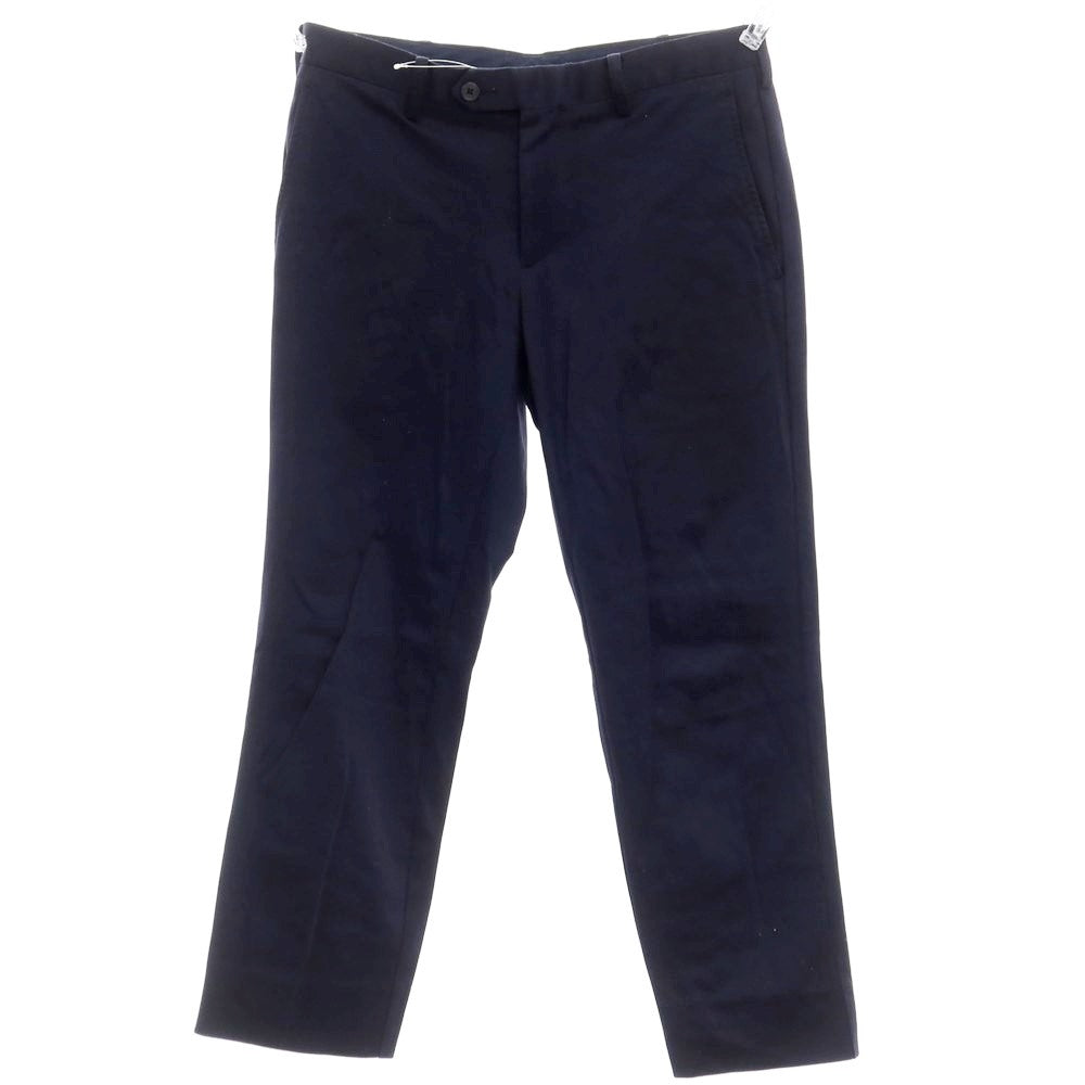 [Used] DESIGNWORKS Cotton polyester jersey casual slacks pants, navy [46] [Condition rank B] [Men&