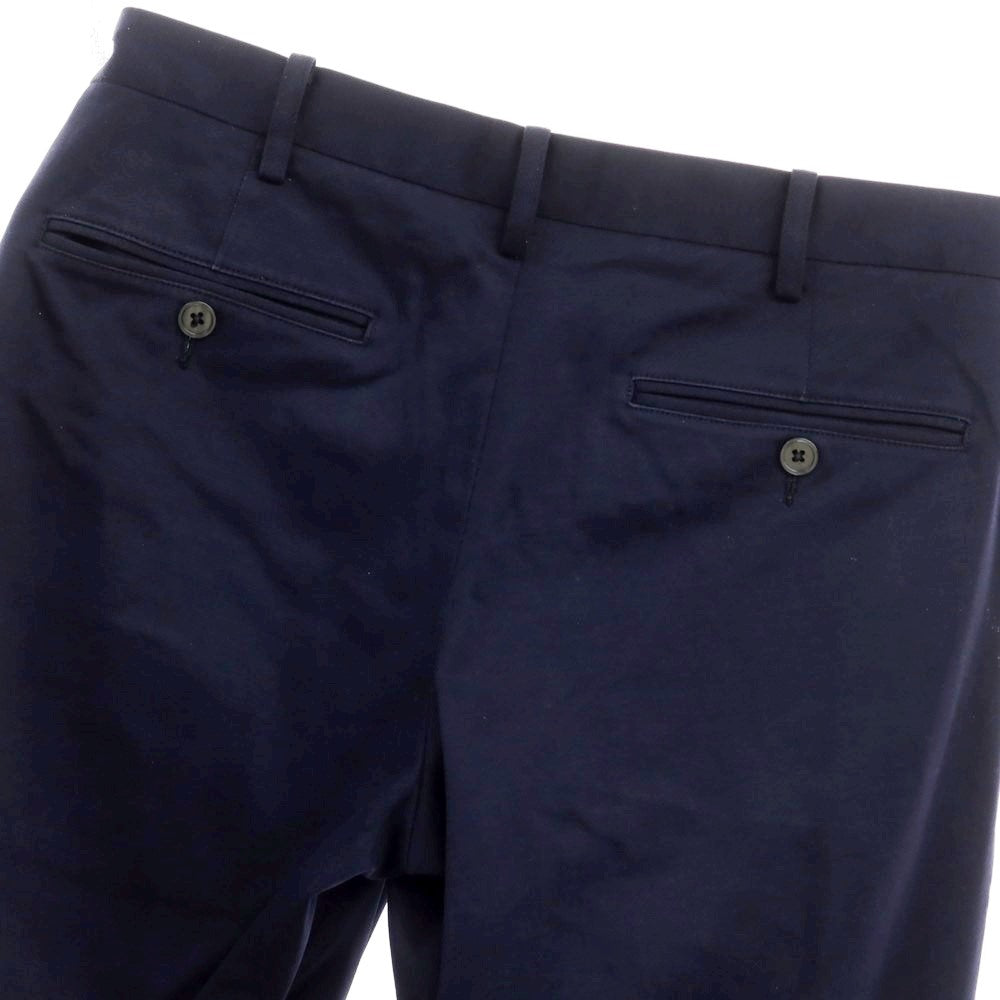 [Used] DESIGNWORKS Cotton polyester jersey casual slacks pants, navy [46] [Condition rank B] [Men&