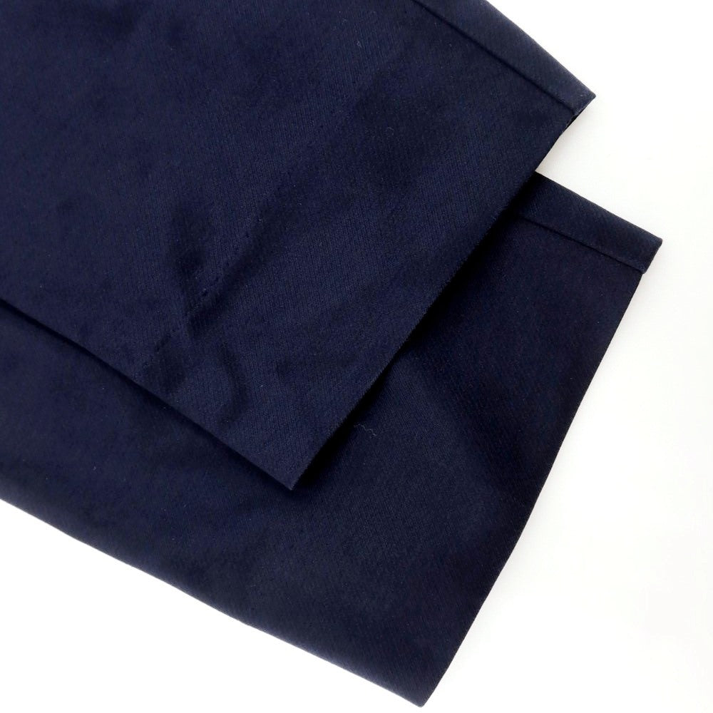 [Used] DESIGNWORKS Cotton polyester jersey casual slacks pants, navy [46] [Condition rank B] [Men&