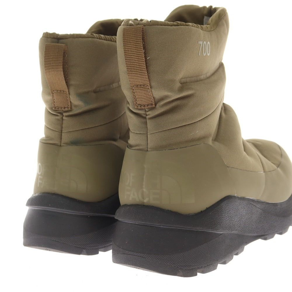 [Used] THE NORTH FACE Nuptse Down Bootie 2 WP Nuptse Down Boots Olive [26cm] [Condition Rank B] ​​[Men&