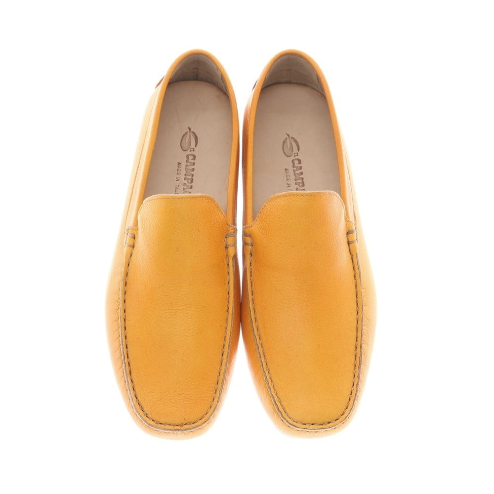 [Used] [Unused] IL CAMPAGO Leather Vamp Loafer Orange [42] [Condition Rank S] [Men&