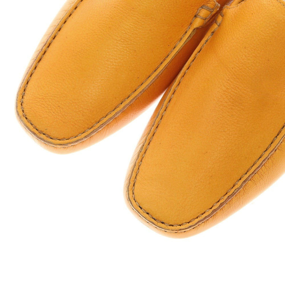 [Used] [Unused] IL CAMPAGO Leather Vamp Loafer Orange [42] [Condition Rank S] [Men&