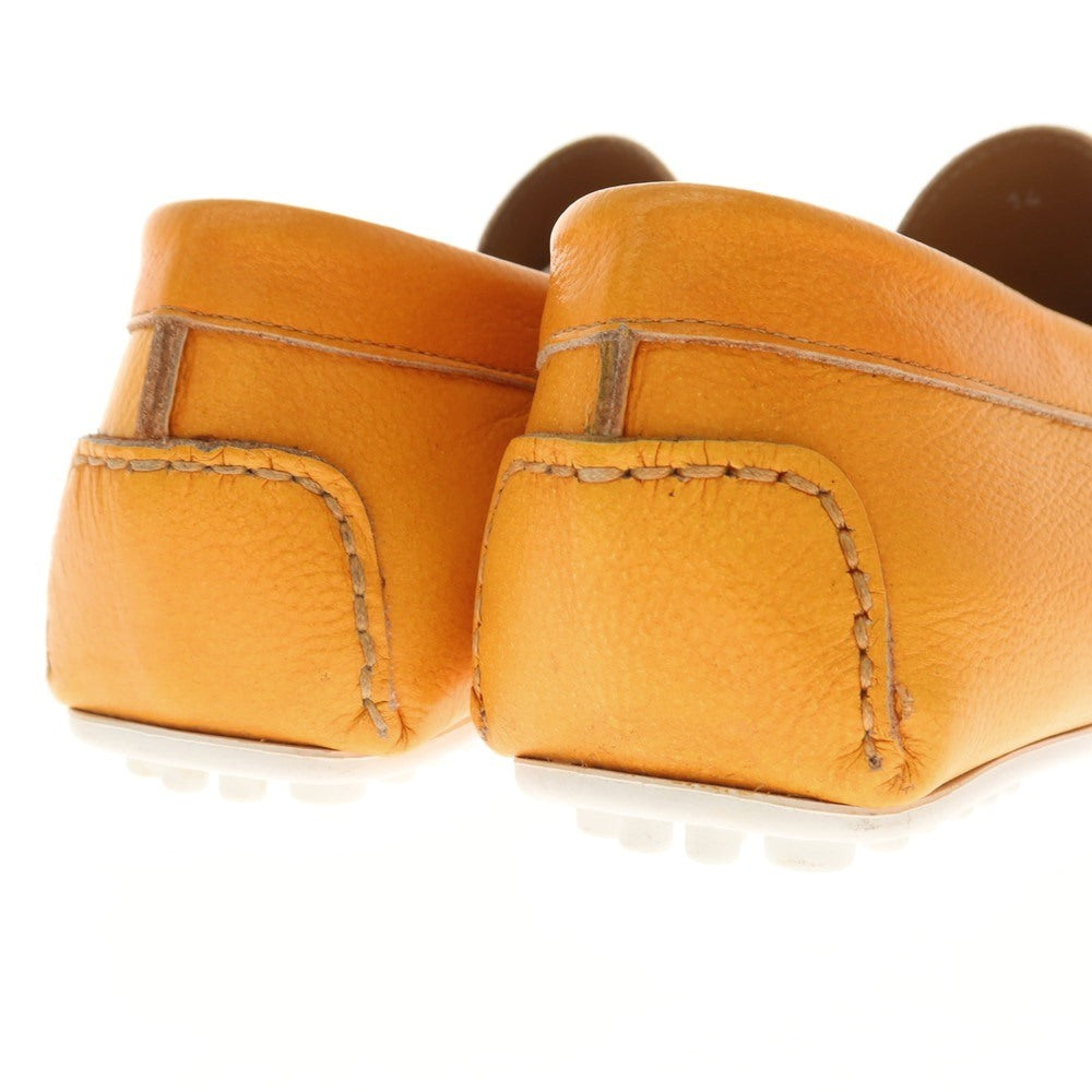 [Used] [Unused] IL CAMPAGO Leather Vamp Loafer Orange [42] [Condition Rank S] [Men&