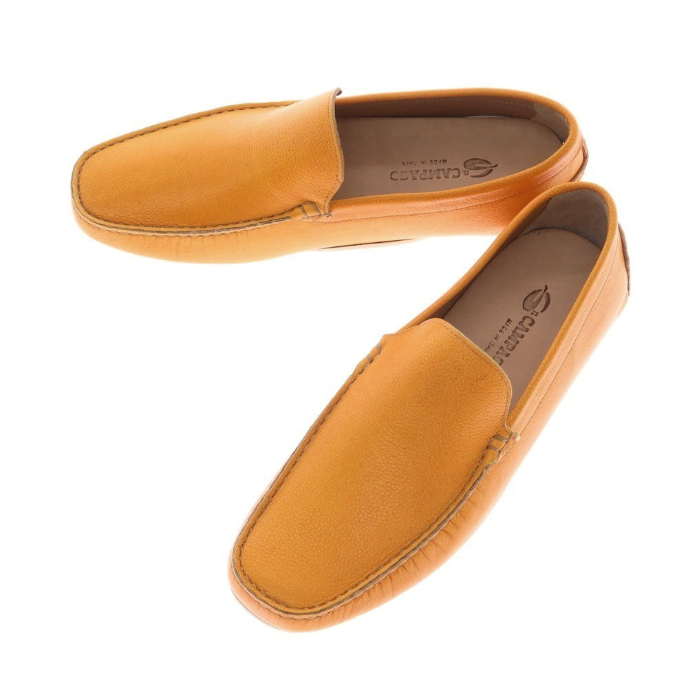 [Used] [Unused] IL CAMPAGO Leather Vamp Loafer Orange [43] [Condition Rank S] [Men&