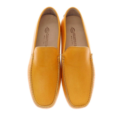 [Used] [Unused] IL CAMPAGO Leather Vamp Loafer Orange [43] [Condition Rank S] [Men&