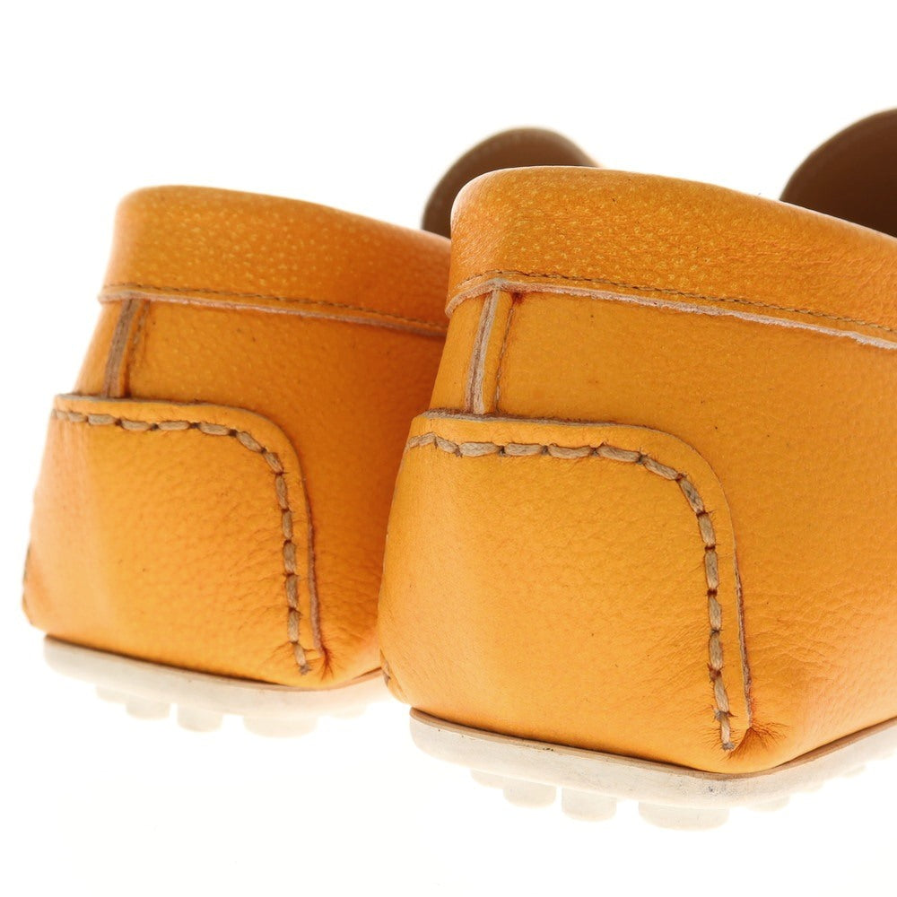 [Used] [Unused] IL CAMPAGO Leather Vamp Loafer Orange [43] [Condition Rank S] [Men&