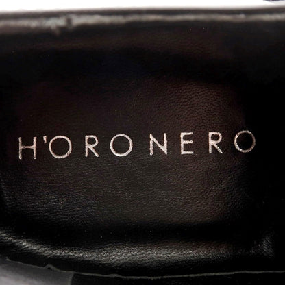 [Used] [Unused] HORO NERO Patent Leather Plain Toe Dress Shoes Black [39] [Condition Rank S] [Men&