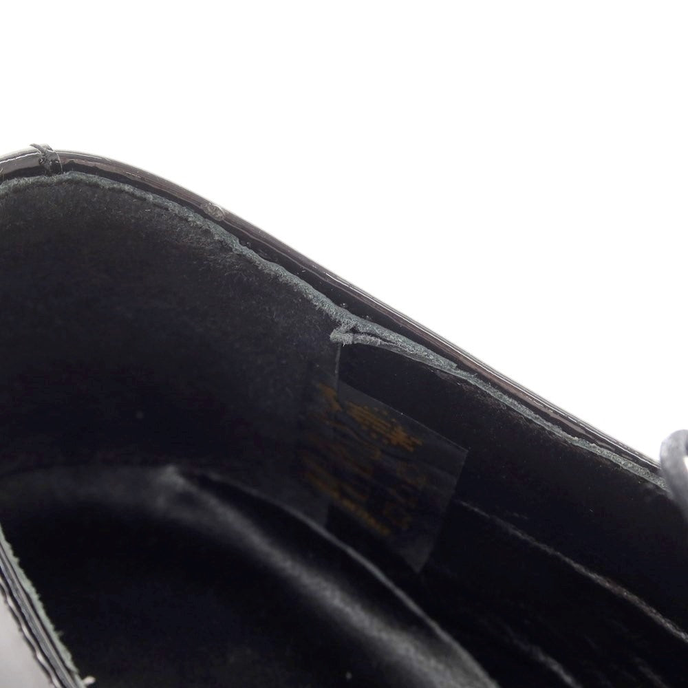 [Used] [Unused] HORO NERO Patent Leather Plain Toe Dress Shoes Black [39] [Condition Rank S] [Men&