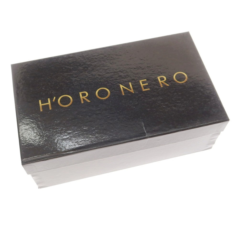 [Used] [Unused] HORO NERO Patent Leather Plain Toe Dress Shoes Black [40] [Condition Rank S] [Men&