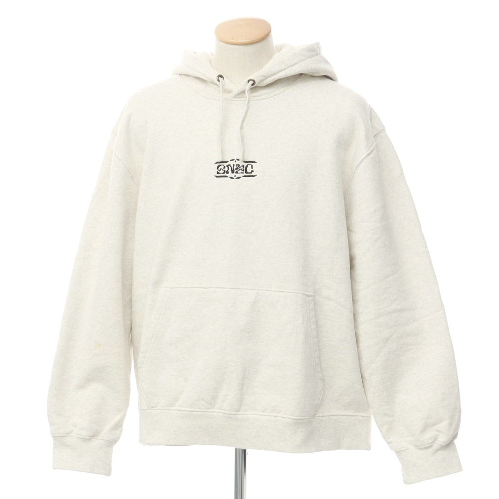 【中古】サタデーズ ニューヨークシティ Saturdays NYC コットン プルオーバー パーカー グレー【 XS 】【 状態ランクC 】【 メンズ 】 [EPD]