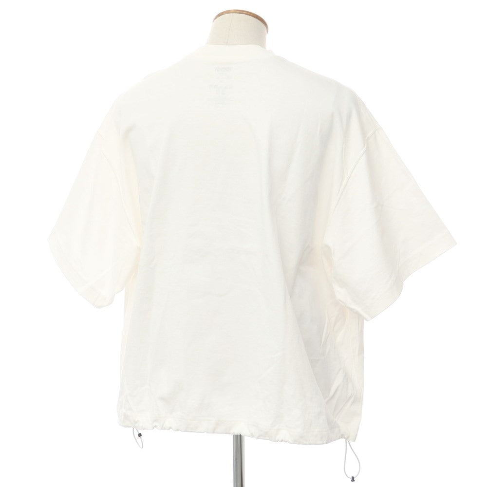 [Used] is-ness Wide silhouette short sleeve T-shirt White [M] [Condition rank B] [Men&