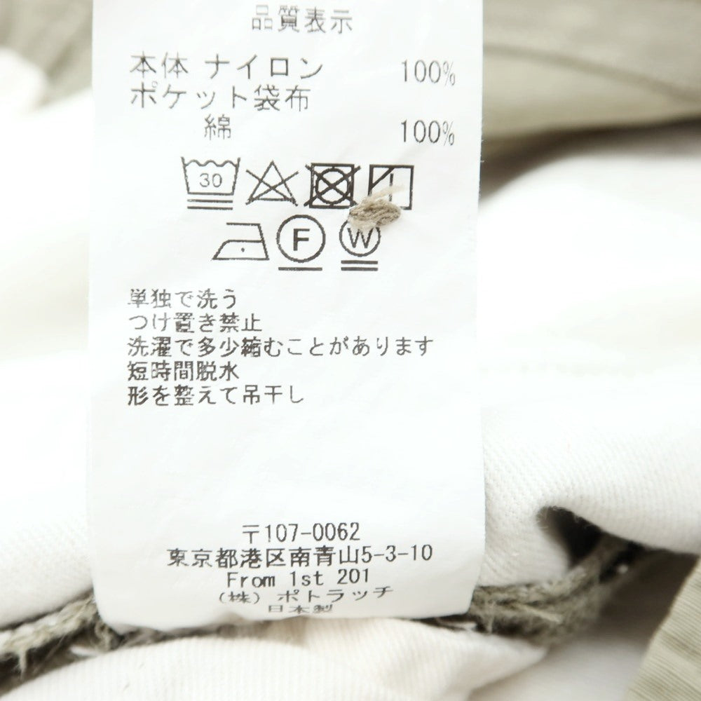【中古】シーイー C.E リップストップナイロン カジュアルスラックスパンツ オリーブ【 S 】【 状態ランクB 】【 メンズ 】[EPD]
