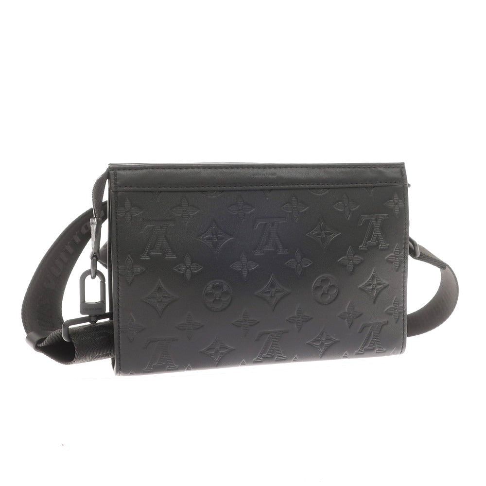 【中古】ルイ ヴィトン LOUIS VUITTON モノグラム シャドウ ガストン・ウェアラブル ウォレット M81115 ショルダーバッグ ブラック【 状態ランクA 】【 ユニセックス 】
[APD]