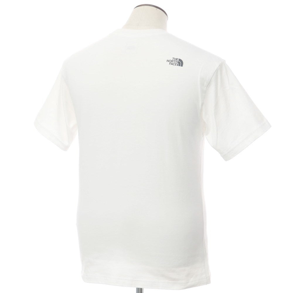 [Used] THE NORTH FACE Printed short-sleeved T-shirt White [L] [Condition Rank B] [Men&