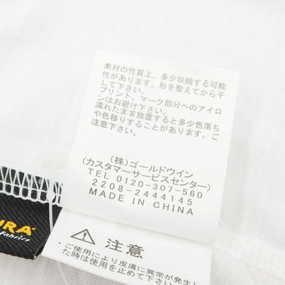 [Used] THE NORTH FACE Printed short-sleeved T-shirt White [L] [Condition Rank B] [Men&