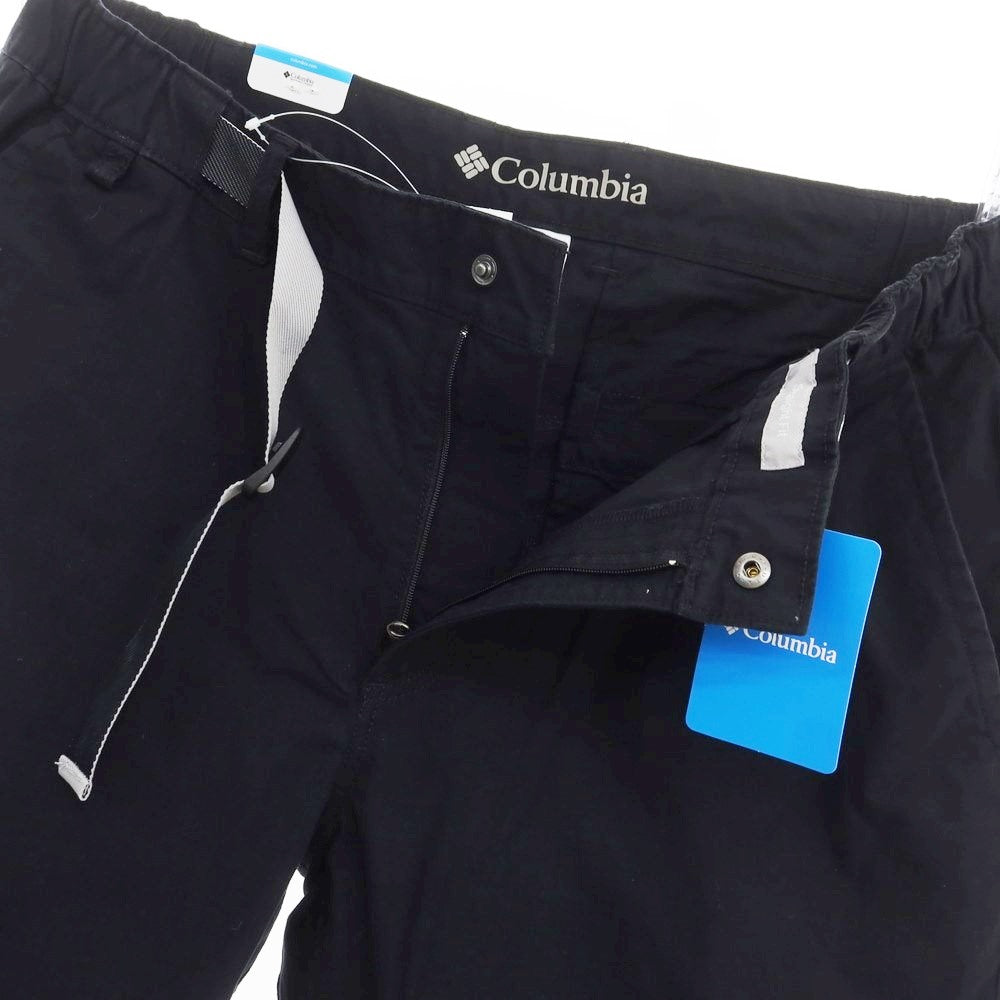 【中古】【未使用】コロンビア Columbia ストレッチコットン イージーパンツ ブラック【 36 】【 状態ランクS 】【 メンズ 】