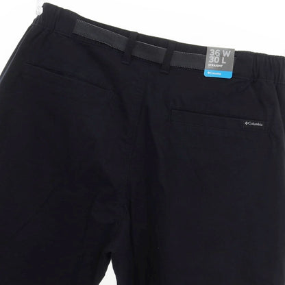 [Used] [Unused] Columbia Stretch Cotton Easy Pants Black [36] [Condition Rank S] [Men&