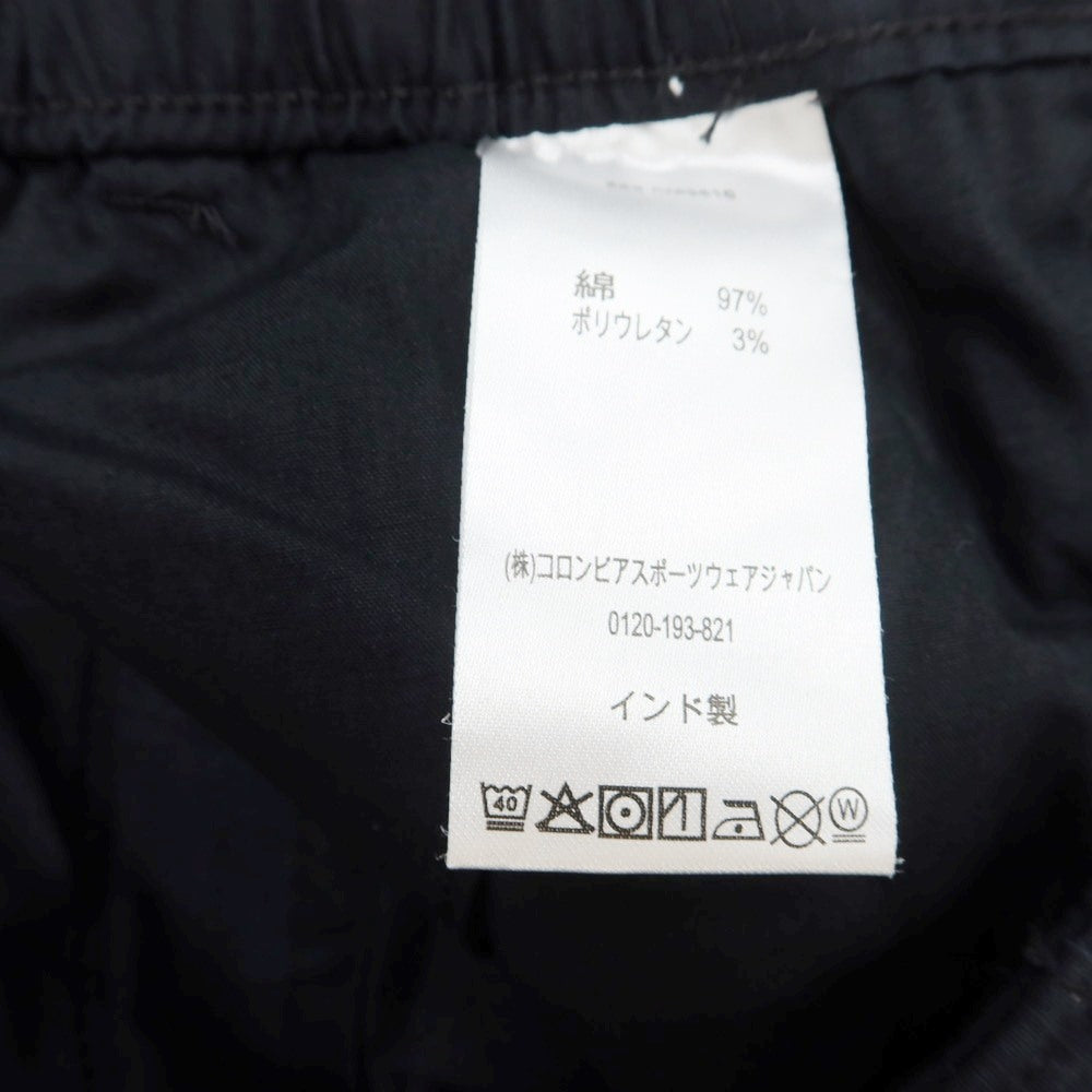 [Used] [Unused] Columbia Stretch Cotton Easy Pants Black [36] [Condition Rank S] [Men&