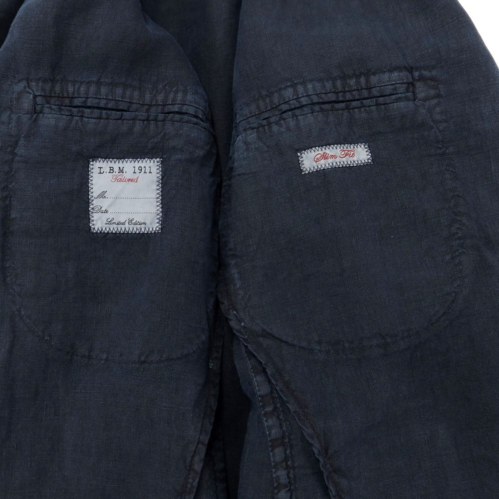 [Used] LBM1911 Linen 2B Casual Jacket
 Navy [Size 46] [NVY] [S/S] [Condition Rank B] [Men&