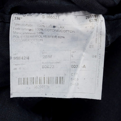 [Used] LBM1911 Linen 2B Casual Jacket
 Navy [Size 46] [NVY] [S/S] [Condition Rank B] [Men&