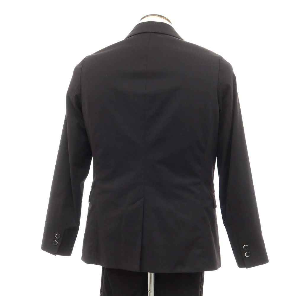 [Used] Solido Polyester Cotton Set-up 2-Button Suit Black [Size 3] [BLK] [S/S] [Condition Rank B] ​​[Men&