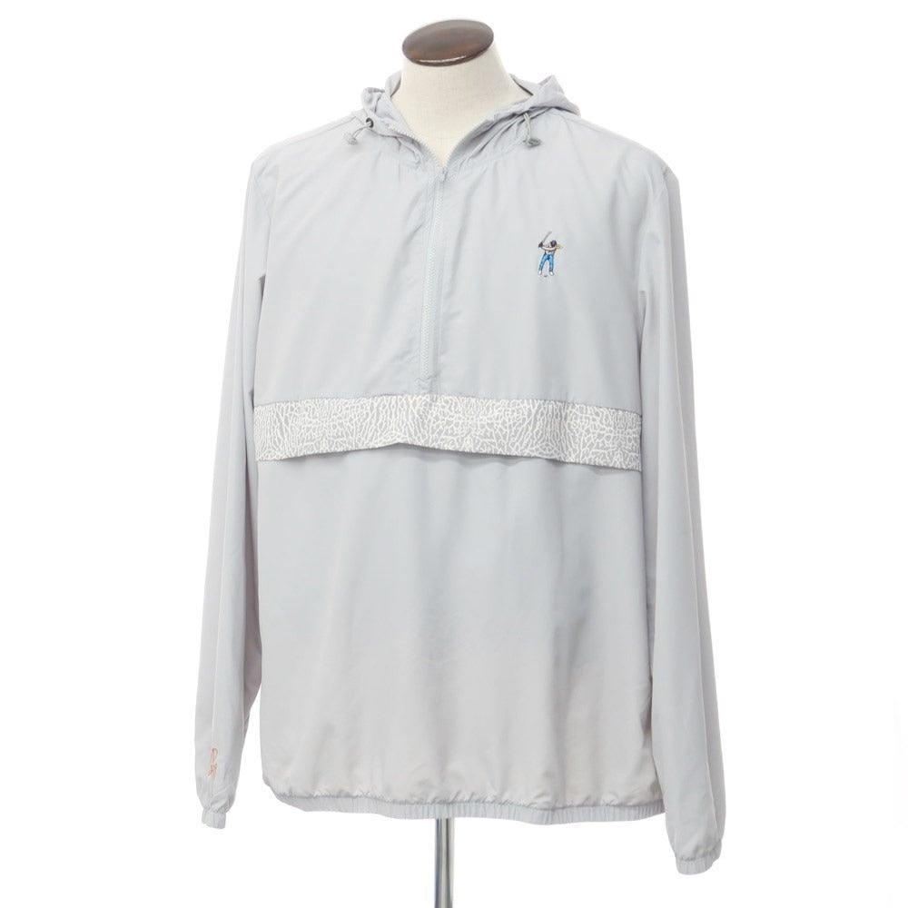 [Used] Eastside Golf Pocketable Anorak Parka Shell Jacket Light Gray [XXL] [Condition Rank B] [Men&