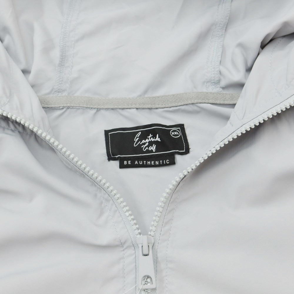 [Used] Eastside Golf Pocketable Anorak Parka Shell Jacket Light Gray [XXL] [Condition Rank B] [Men&