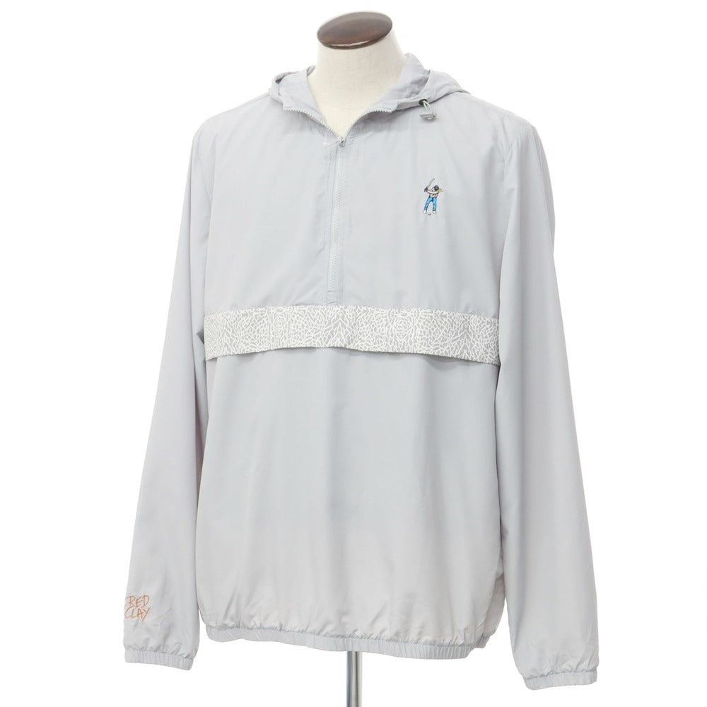 [Used] Eastside Golf Pocketable Anorak Parka Shell Jacket Light Gray [XL] [Condition Rank C] [Men&