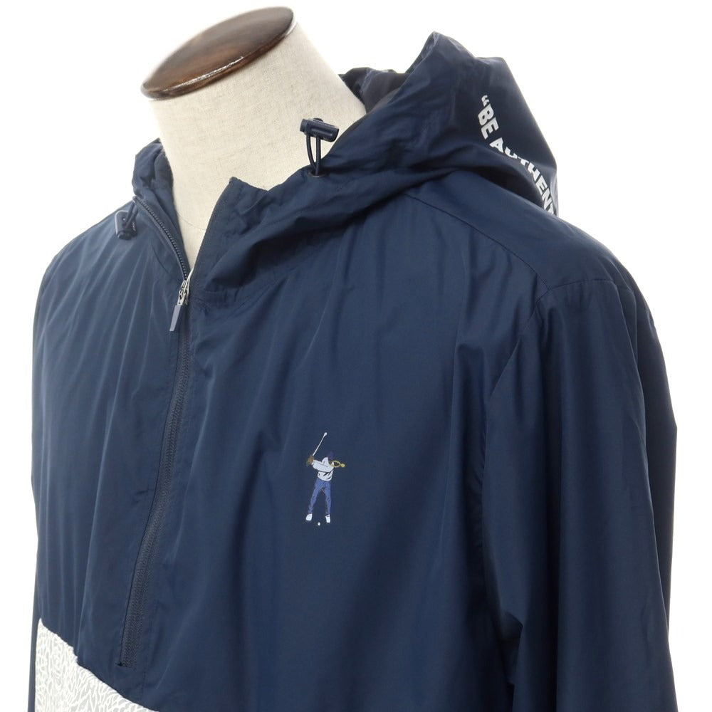 [Used] Eastside Golf Pocketable Anorak Parka Shell Jacket Navy [XL] [Condition Rank B] [Men&